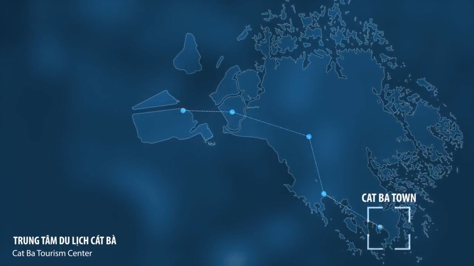 vị trí sun cát bà hải phòng